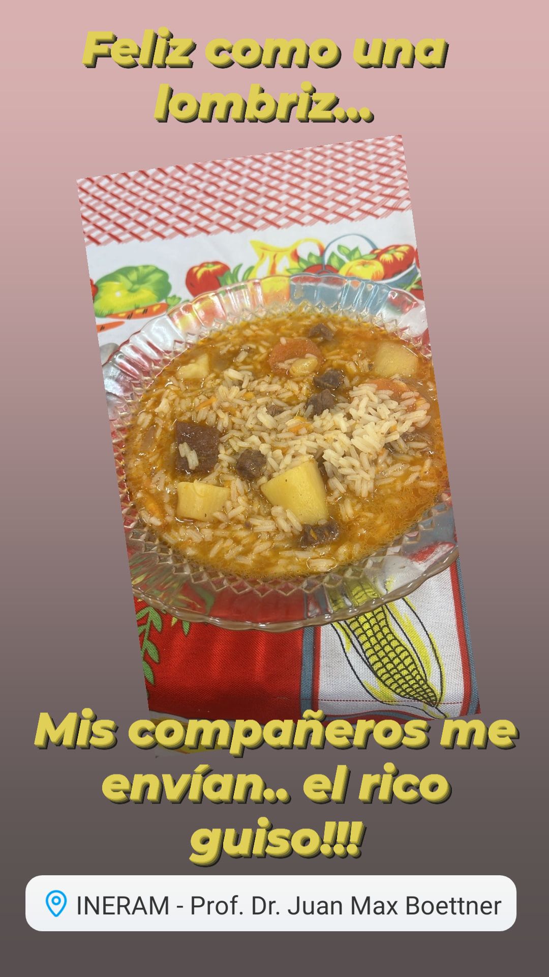 Morínigo agradece la solidaridad tras reclamo contra situación alimenticia alarmante en INERAM