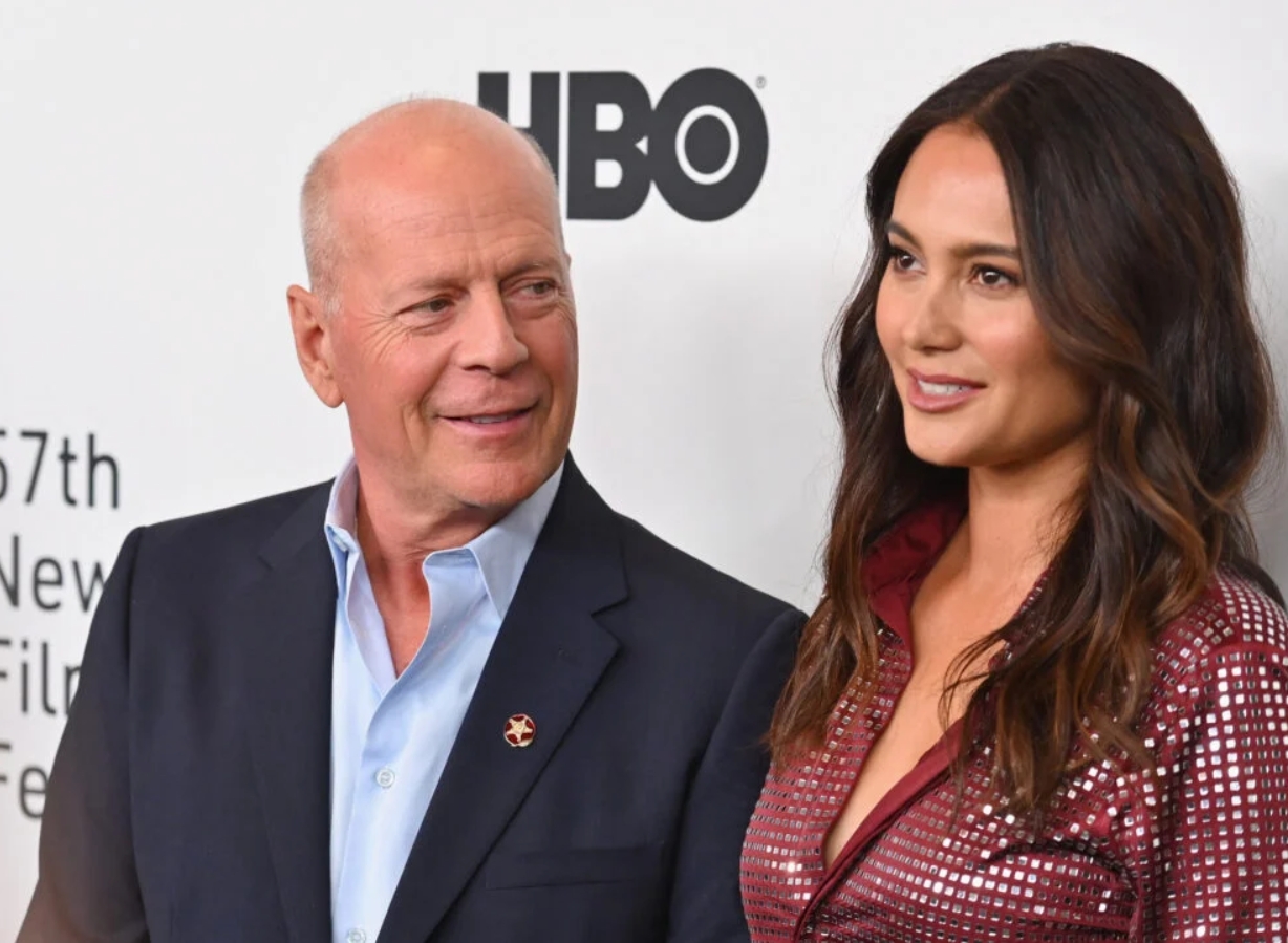 Esposa de Bruce Willis contó que él no sabe que sufre de demencia