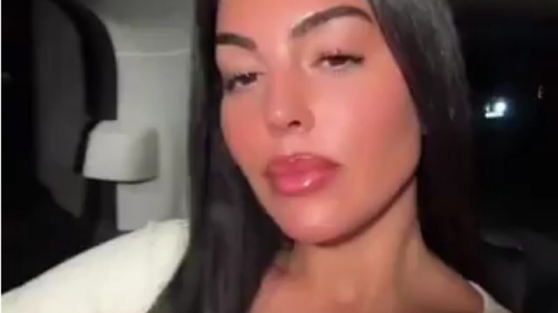 (VIDEO) La novia de Cristiano hizo un divertido video con la voz de Carlos Martini