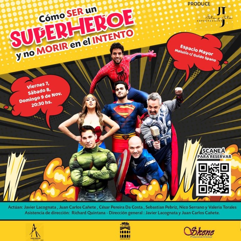 «Cómo ser un superhéroe y no morir en el intento» desnuda al hombre real con humor