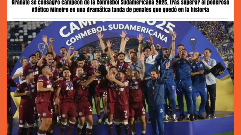 Tapa del 23 de noviembre del 2025