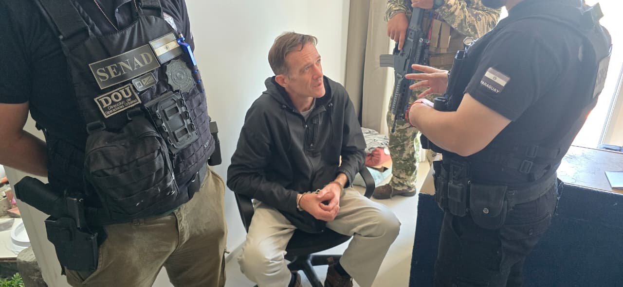 Ciudadano estadounidense vinculado a red de producción de aceite de cannabis fue detenido en Luque