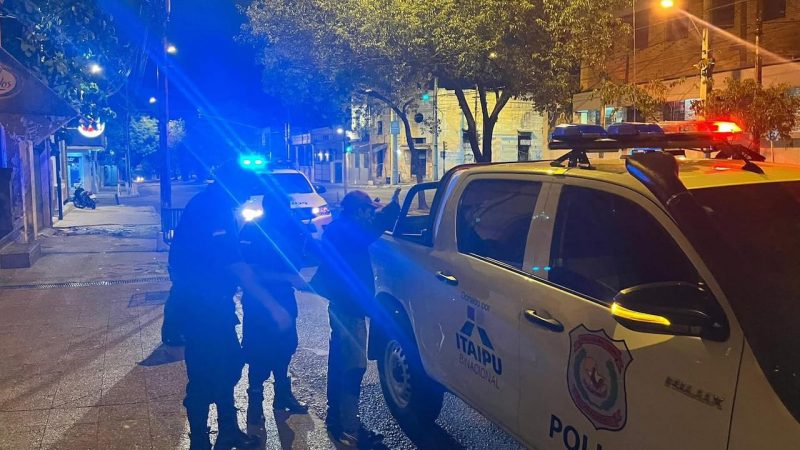 Policía Nacional refuerza despliegue de seguridad en puntos “rojos” de Asunción
