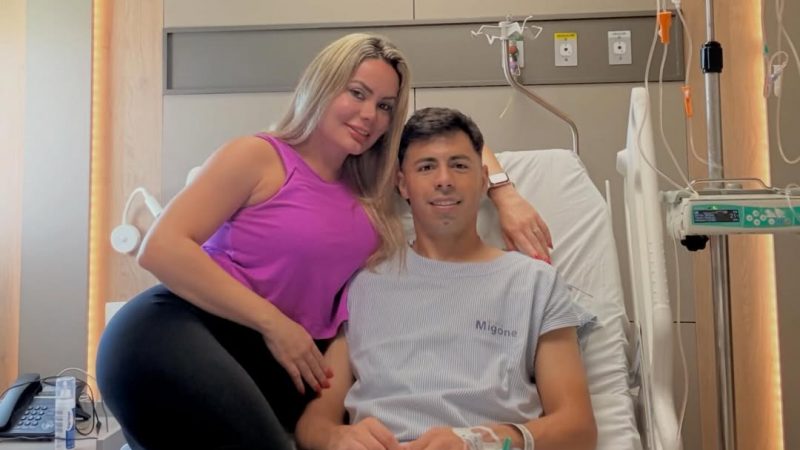 Dahiana agradece el apoyo a Blas y da un reporte esperanzador sobre su estado de salud