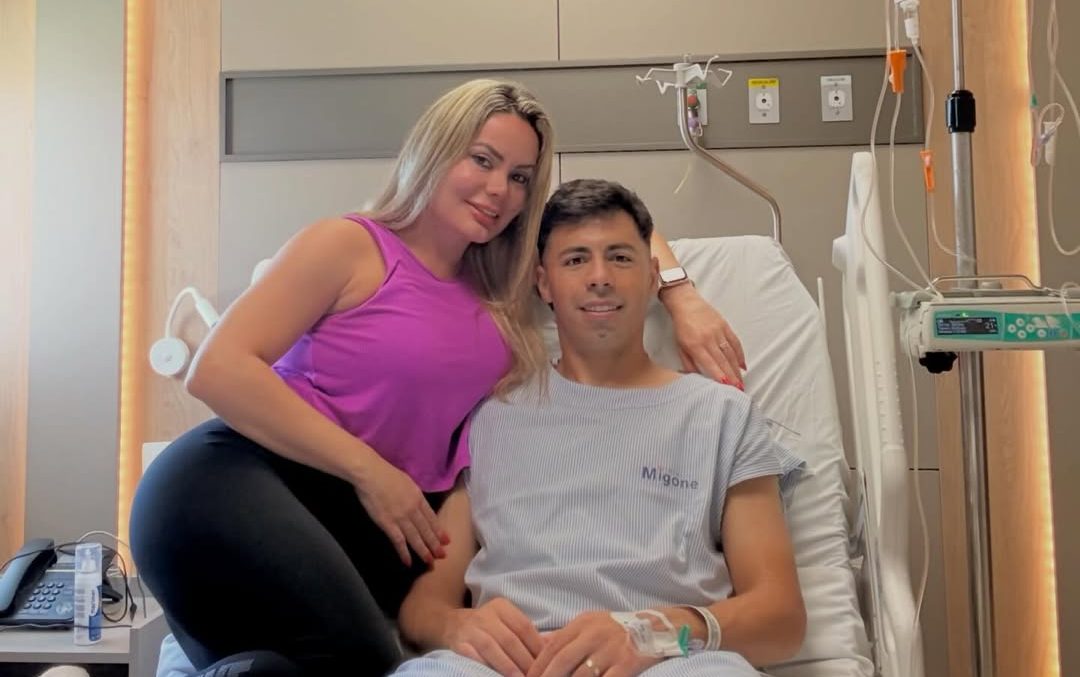 Dahiana agradece el apoyo a Blas y da un reporte esperanzador sobre su estado de salud