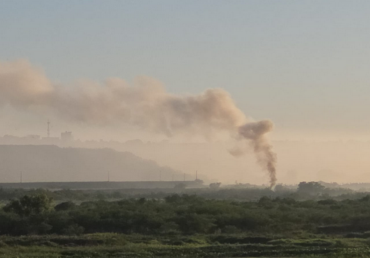 Quemas de basura cubren nuevamente de humo la Costanera Sur