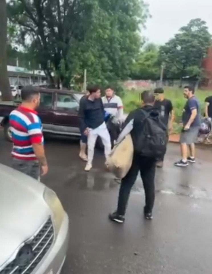 Estudiante fue agredido por motociclista en Itauguá