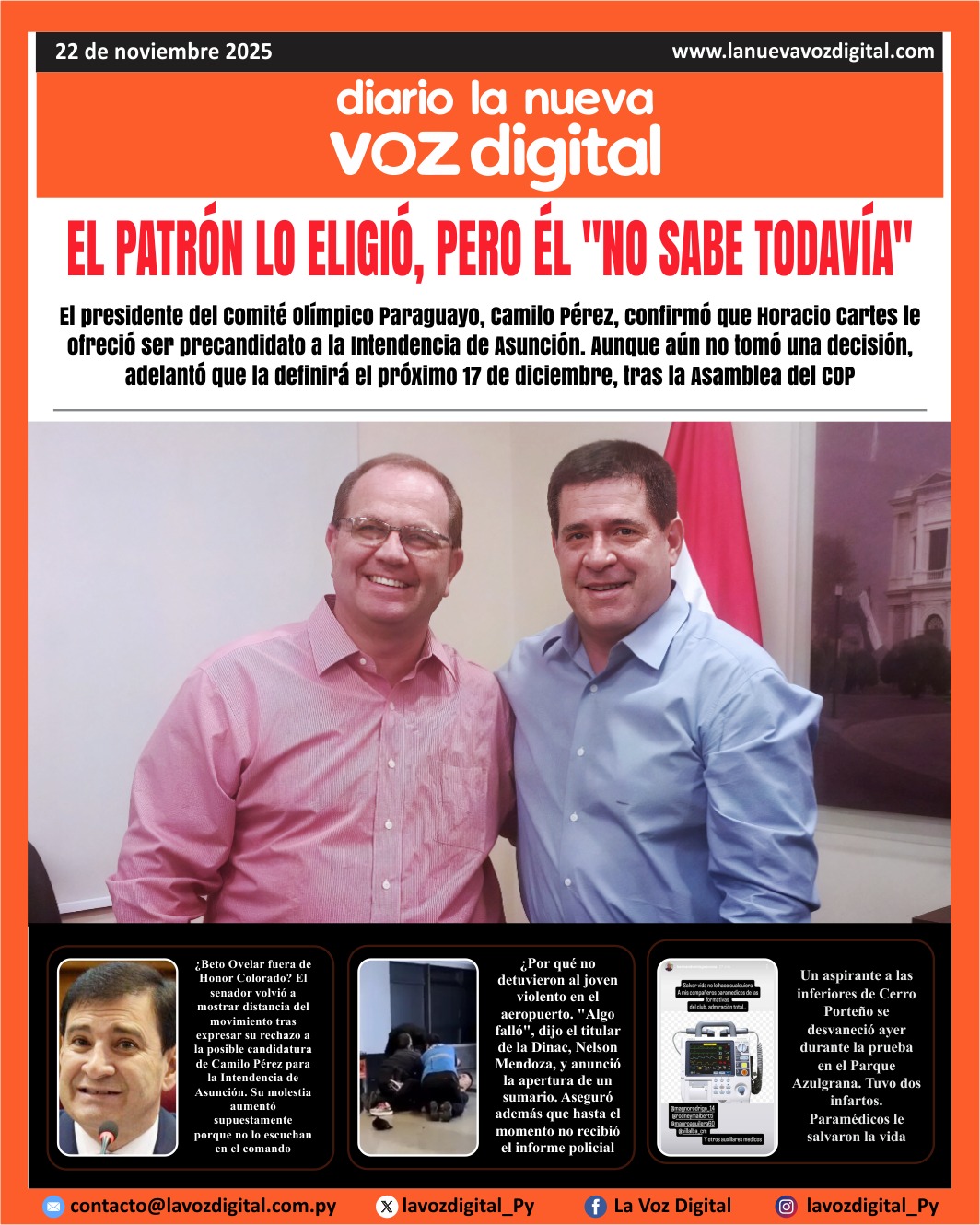 TAPA 22 NOVIEMBRE 2025