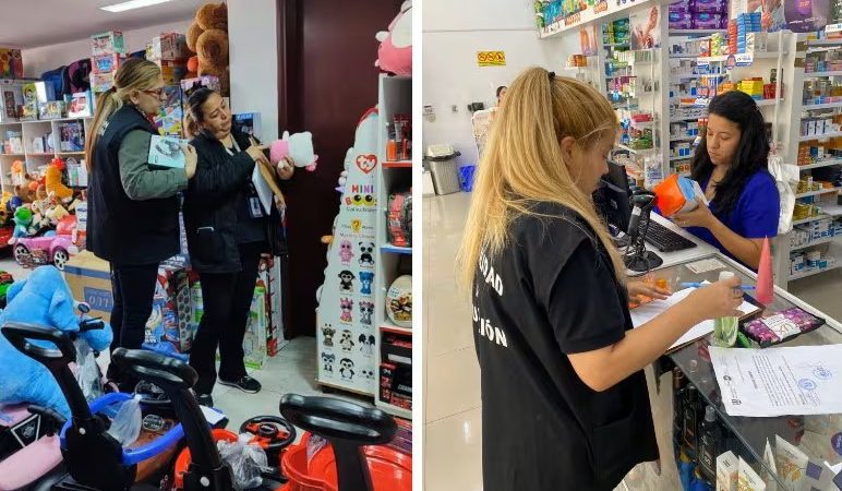Fiscalizadores controlan comercios por el Black Friday en Asunción