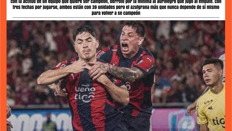 Tapa del 3 de noviembre del 2025