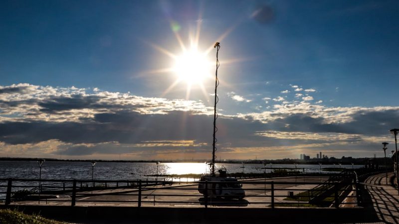 Domingo ideal en Asunción: sol parcial, calor moderado y casi sin lluvias