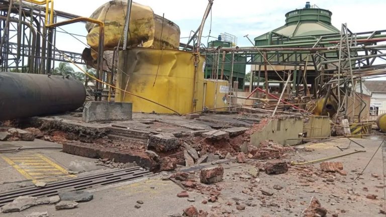 Explosión en fábrica de Capiatá deja tres heridos graves