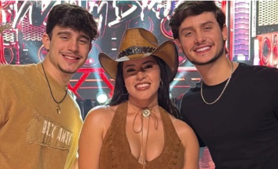 ¡Mirá con qué les recibió Mily Brítez a Joao Pedro & Fellipe!