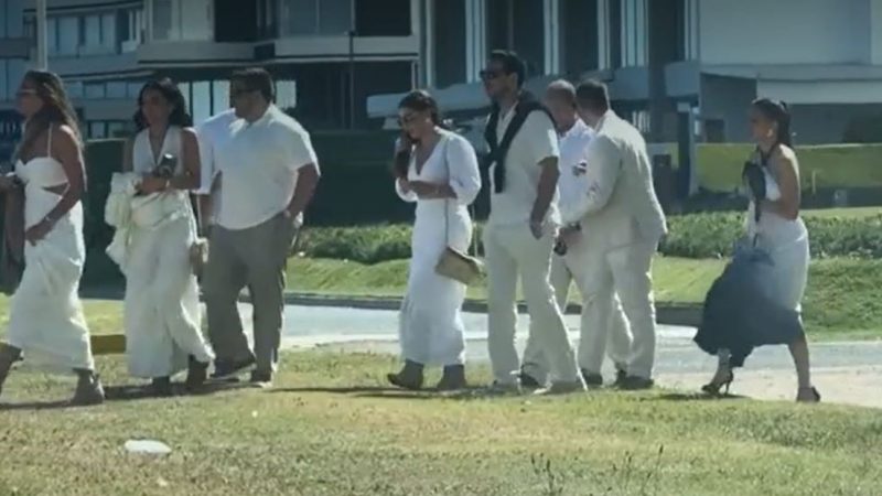 Empezó la megafiesta de boda de paraguayos en Punta del Este