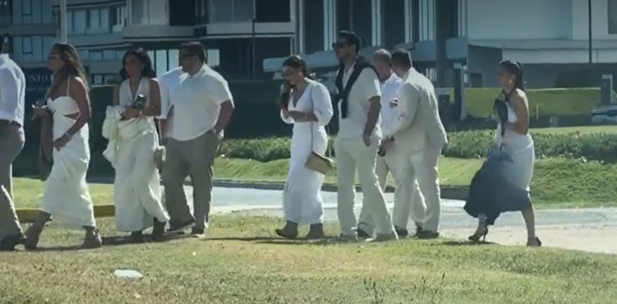 Empezó la megafiesta de boda de paraguayos en Punta del Este