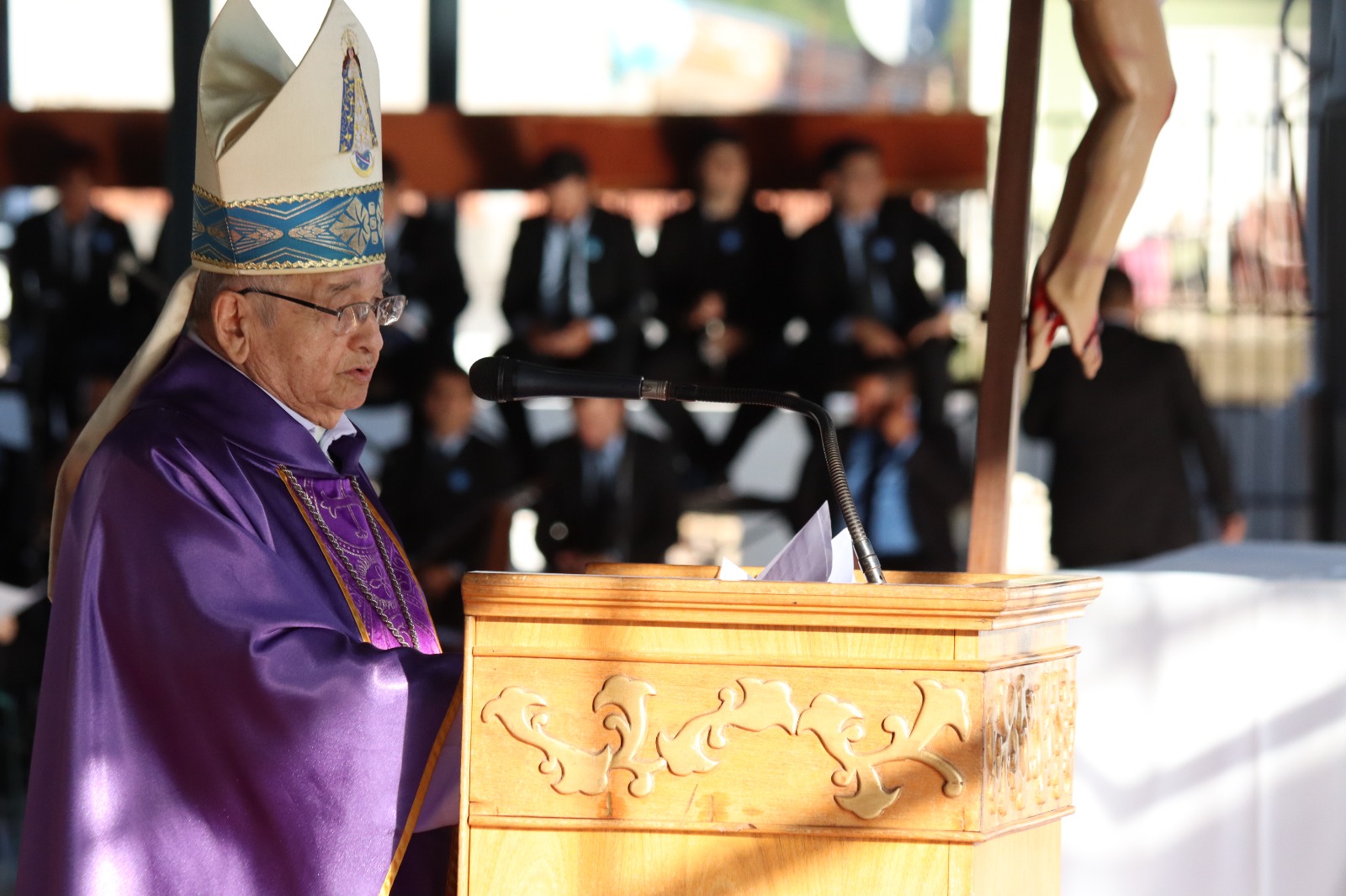 Monseñor reflexiona sobre la realidad social, económica y política del país