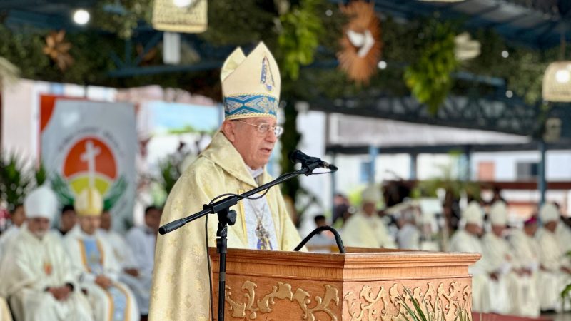 Valenzuela llama en Caacupé a combatir la corrupción y promover el bien común