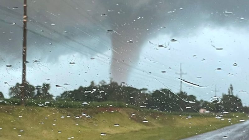 Impresionante tornado captado en Alto Paraná