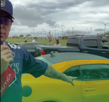 Papá de niño autista encaró a «Mocaccino» y le abolló el auto