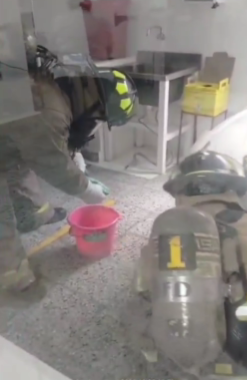 Pánico en Clínicas: evacúan pediatría por derrame químico