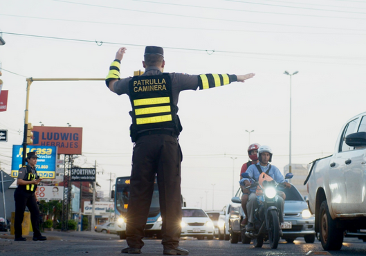 Patrulla Caminera implementa operativo especial por Caacupé