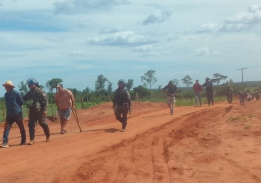 Imputan a 29 campesinos tras intento de invasión a estancia en San Pedro