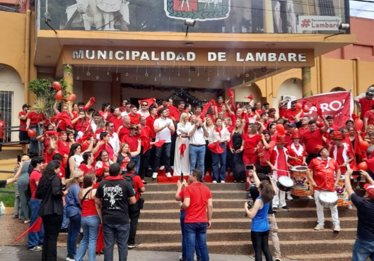 Intendente de Lambaré cuestiona acto político de Carolina González en la municipalidad