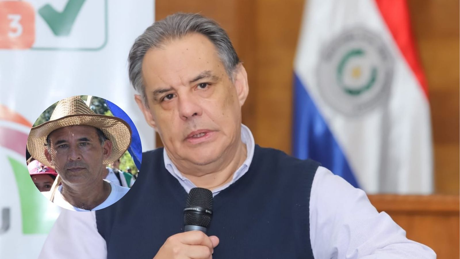 Richer respalda la figura de Elvio Benítez y reivindica la reforma agraria