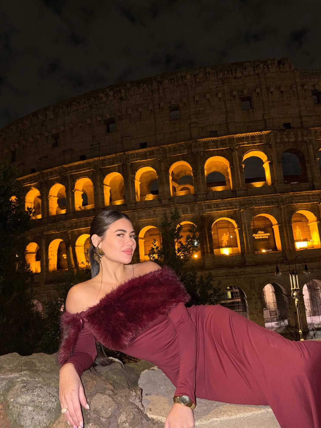 Laurys Dyva volvió Roma solo meses después de su primera visita