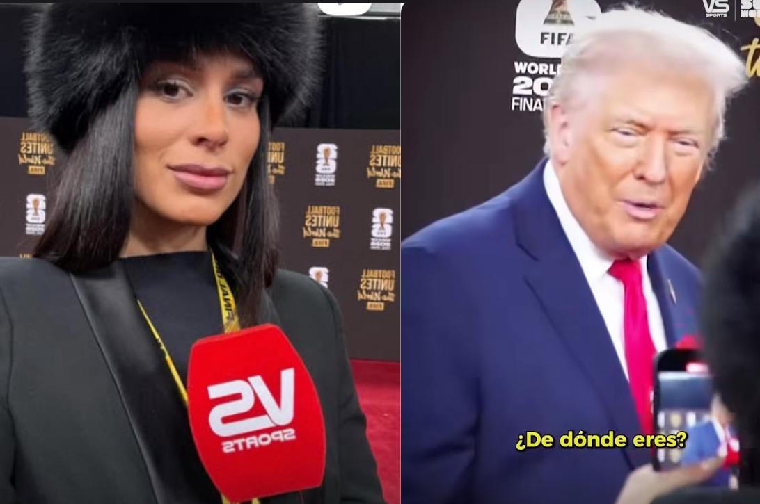 ¡¿Se esperaban este encuentro?! ¡Fabi Martínez con Donald Trump!