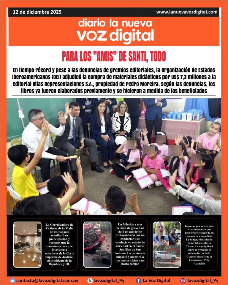 Tapa 12 de diciembre 2025