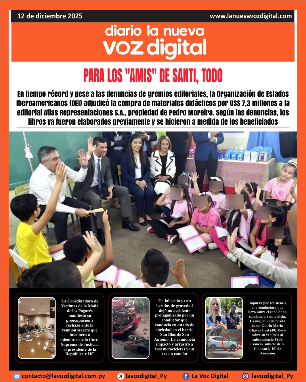 Tapa 12 de diciembre 2025