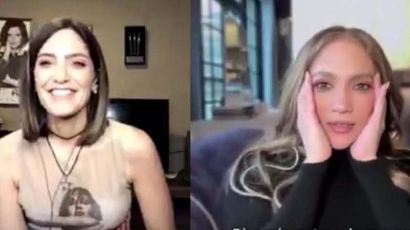 ¡Periodista paraguaya entrevistó a Jennifer López!
