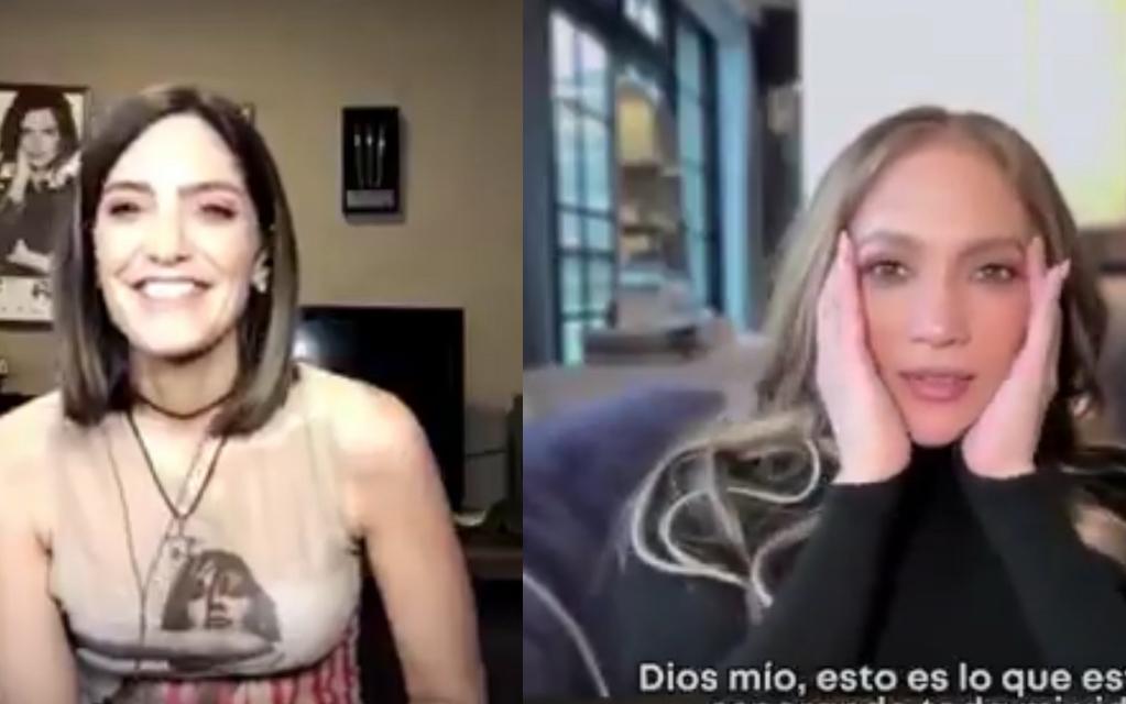 ¡Periodista paraguaya entrevistó a Jennifer López!