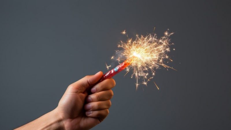 Lanzan campaña para prevenir quemaduras por pirotecnia