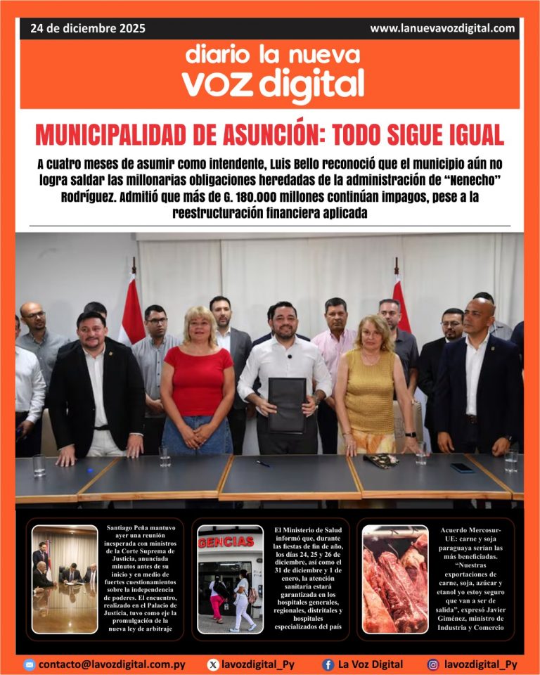 Tapa 24 diciembre 2025