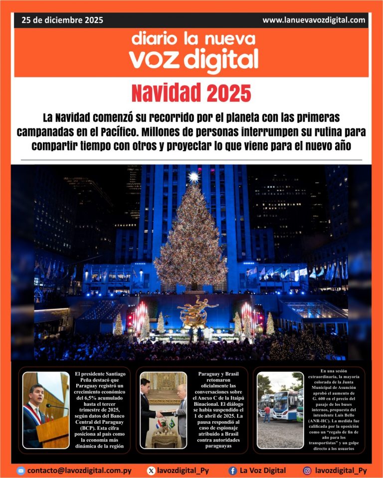 Tapa 25 diciembre 2025