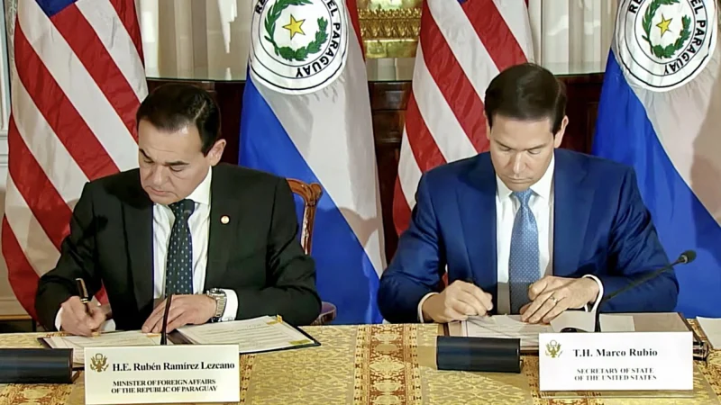 Acuerdo SOFA con EEUU es clave para la seguridad y el desarrollo de Paraguay