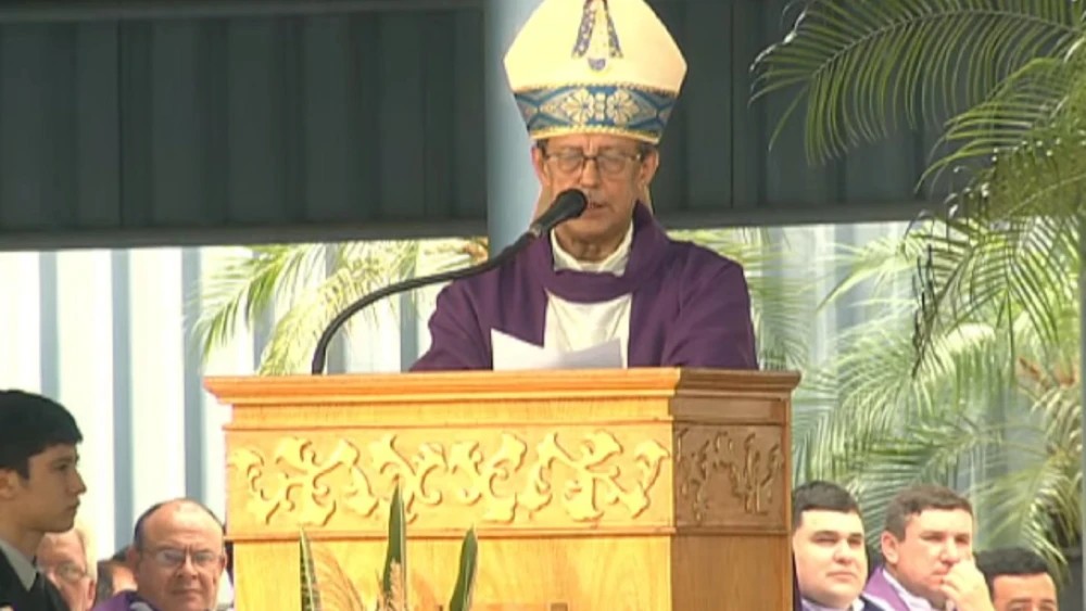 “No podemos callar ante la violencia, el narco y los abusos”, manifiesta obispo en Caacupé