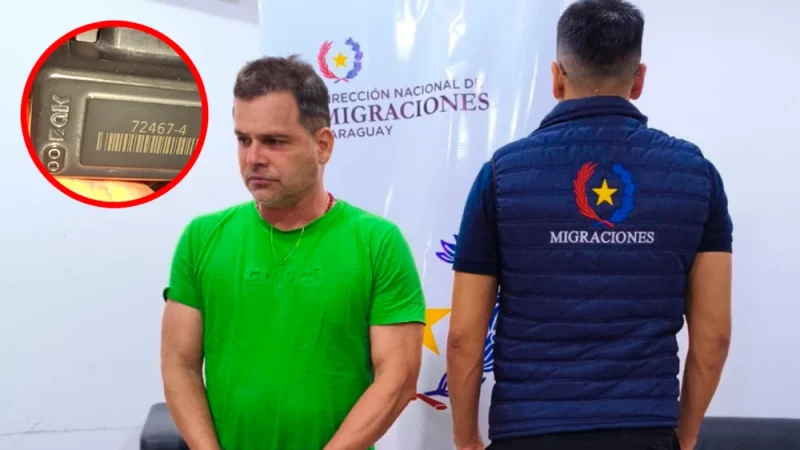 Hallan en la terminal de CDE tobillera del ex director de PRF detenido en Paraguay