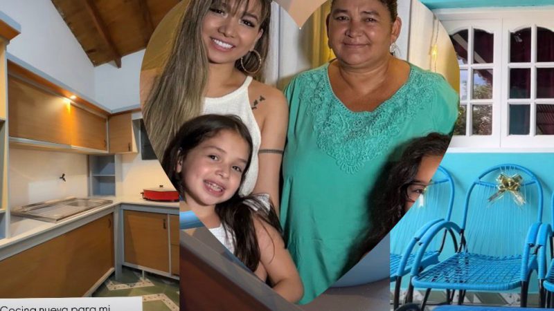 ¡Mirá los regalos de Navidad que Marilina le hizo a su mamá!