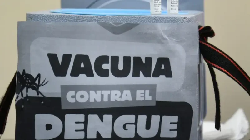 250.000 dosis de vacuna contra el dengue se aplicaron en niños