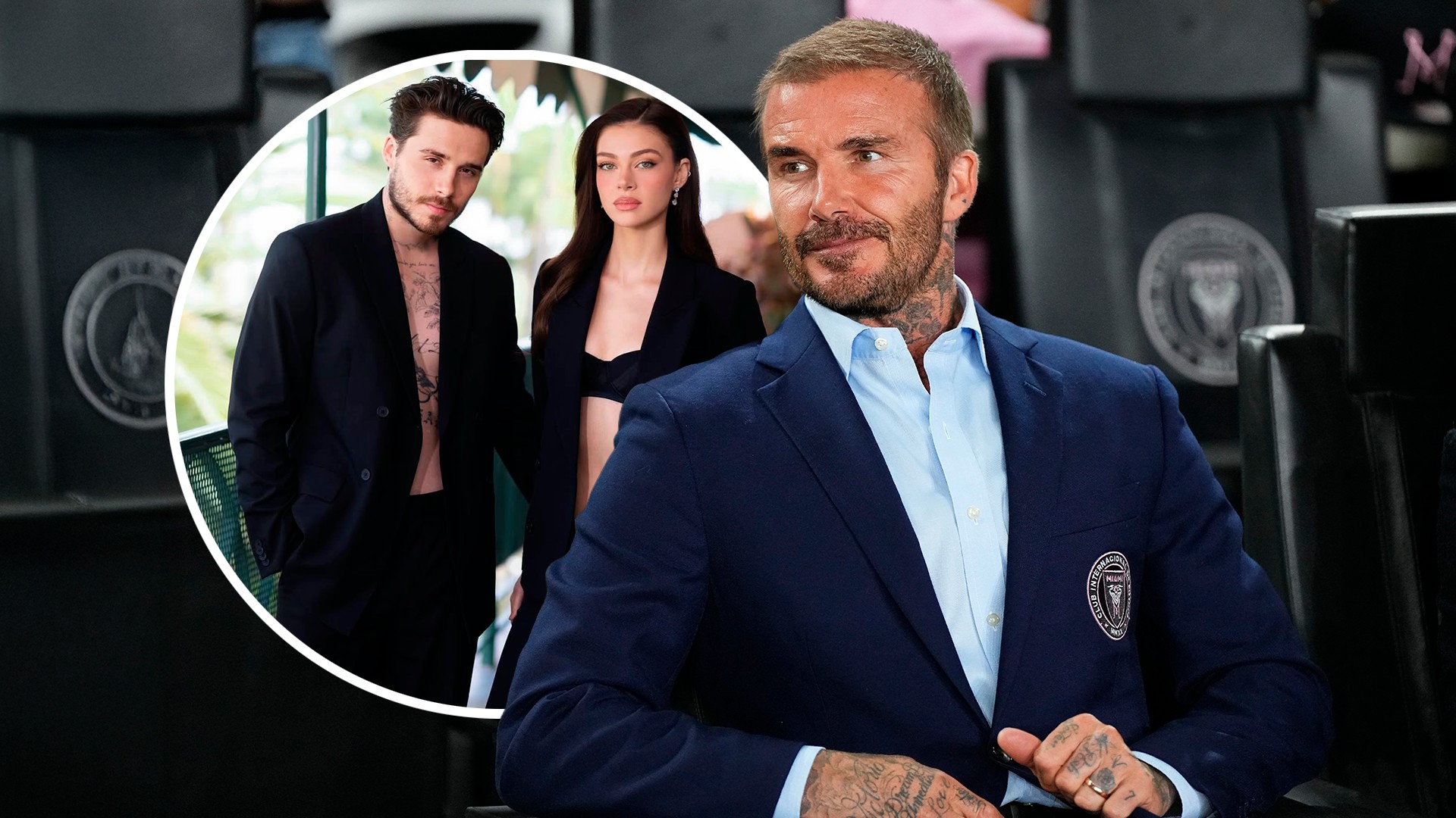 David Beckham se pronunció ante las acusaciones de su hijo Brooklyn
