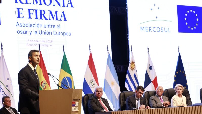 Acuerdo UE-Mercosur: Peña celebra firma pero lamenta ausencia de Lula