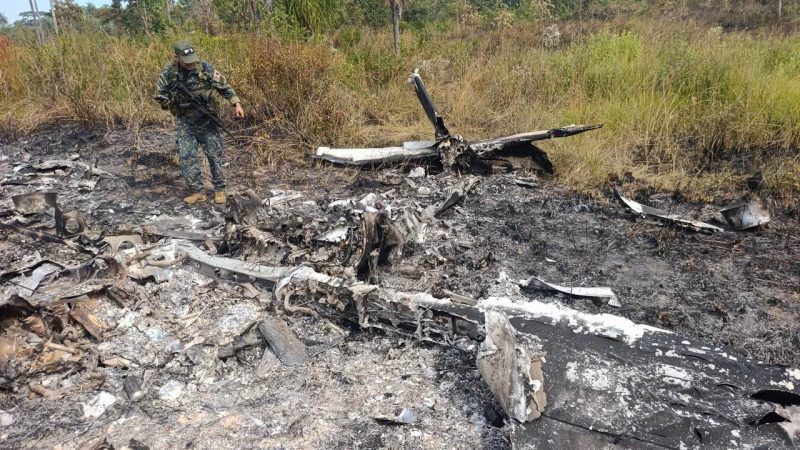 Avioneta boliviana calcinada en Concepción: sospechan vínculo narco