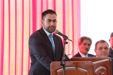 Felipe Salomón reafirma su candidatura y sigue con promesas de obras en San Lorenzo