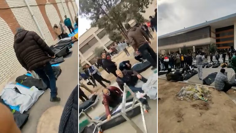 Masacre en Irán: más de 500 muertos y 10.000 detenidos