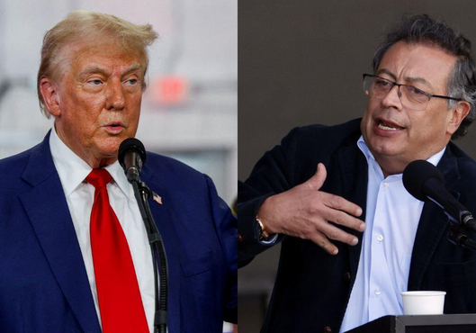 La advertencia de Donald Trump a Gustavo Petro, tras la captura de Maduro: «Tiene que cuidarse»