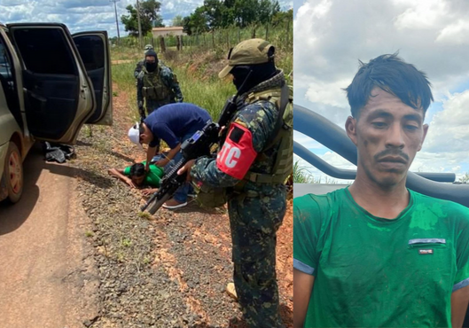 Detienen a integrante activo del Clan Díaz en Villa Ygatimí, Canindeyú