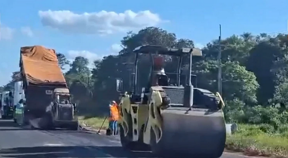 Ruta PY08: MOPC inicia bacheo provisorio en la “ruta de la muerte”